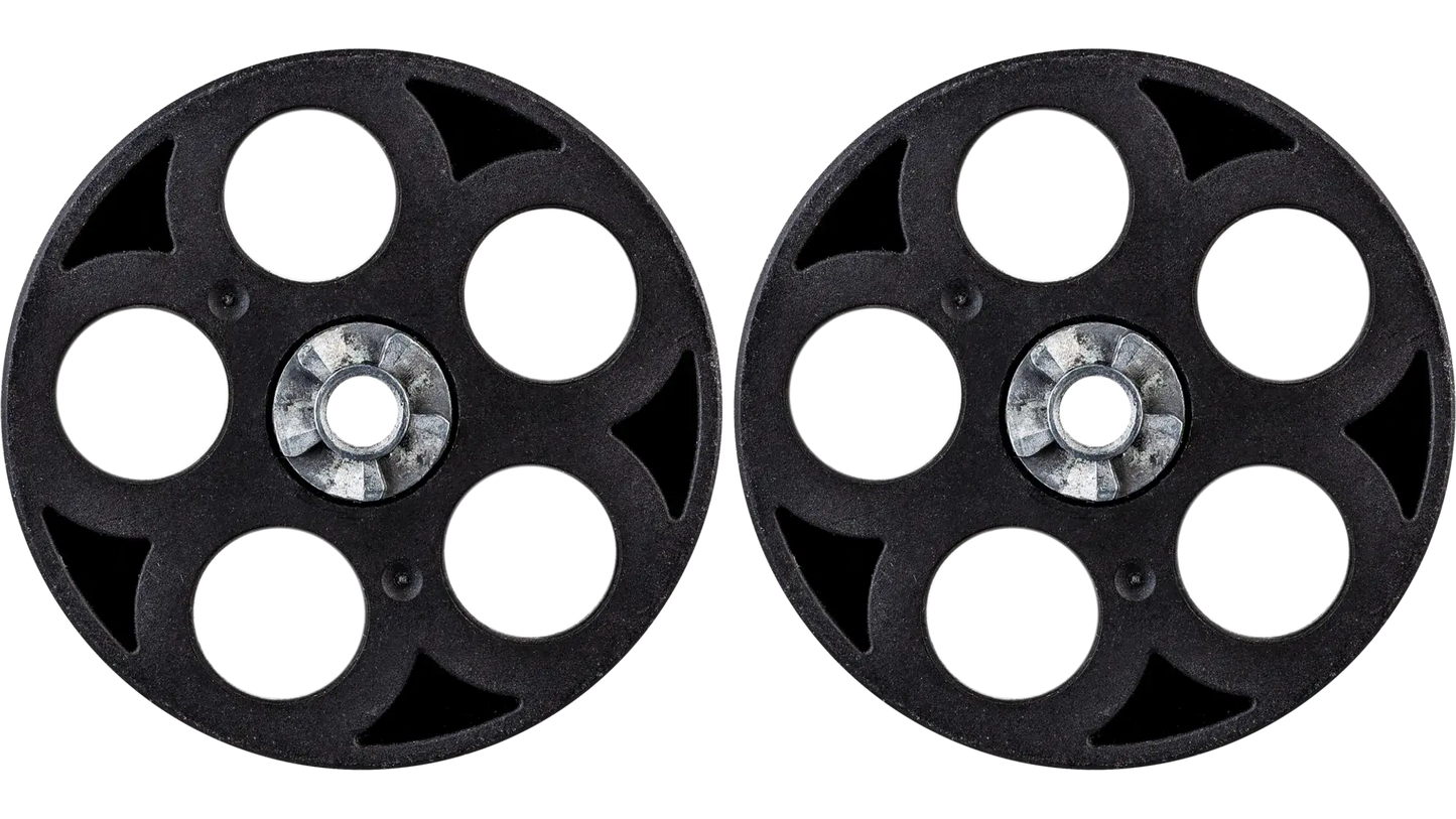 BARILLET T4E TR68 CAL 68 X2 - Lot de 2 barillets pour revolver T4E TR68 en polymère design robuste.