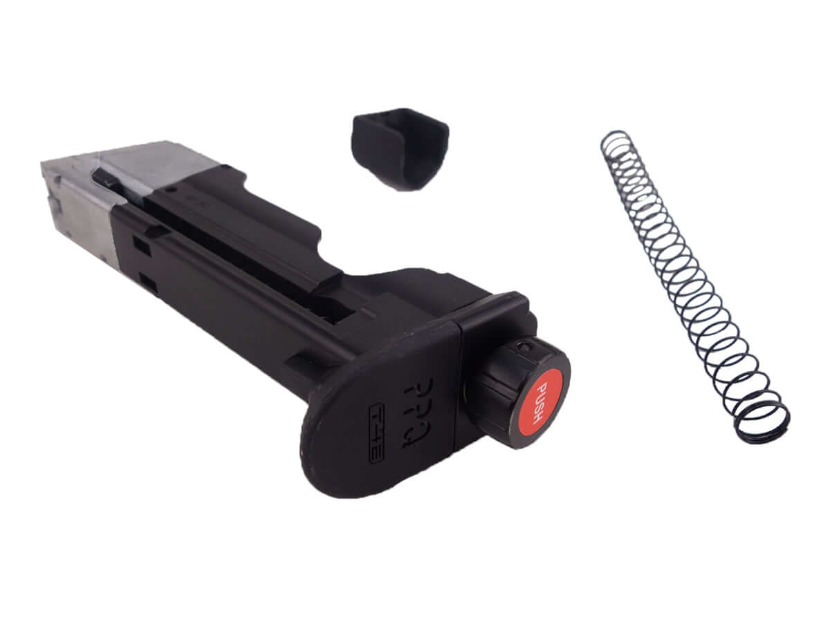 T4E Walther PPQ M2 Pistolet de défense Noir Cal. 43 7.5J pièce de rechange magasin et ressort