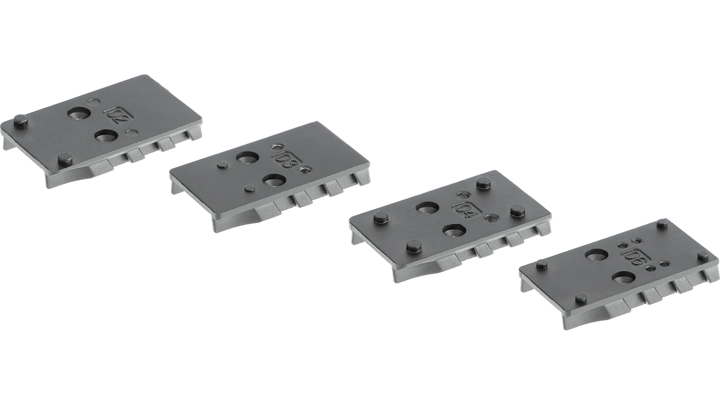 4 INTERFACES WALTHER PDP T4E 2.4554/2.4555 - VORTEX, C-MORE, LEUPOLD, TRIJICON