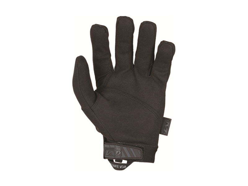 Mechanix Gants Element #TouchTec® black gloves designed for protection and grip with armes de défense features.