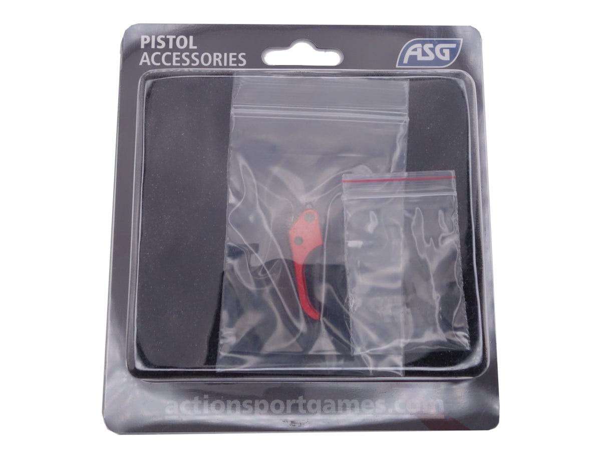ASG Détente Custom SAO anodizée rouge pour CZ SP-01 Shadow