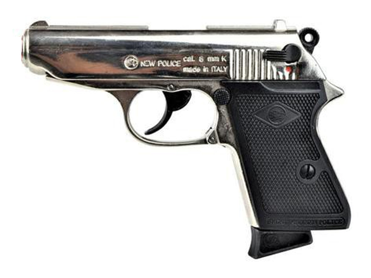 Bruni New Police 9mm P.A.K Chrome C12