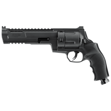 REV T4E TR68 GEN2 CAL 68 - 7.5 J, revolver noir, arme de défense, vue latérale