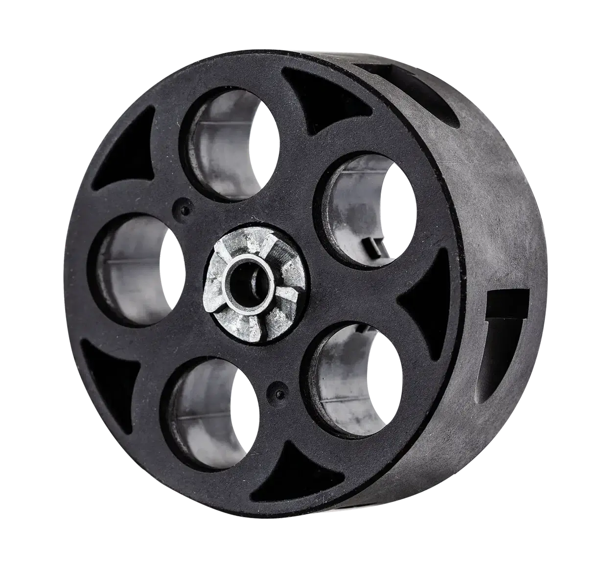 BARILLET T4E TR68 CAL 68 – Barillet de rechange pour revolver T4E TR68 en polymère haute résistance.