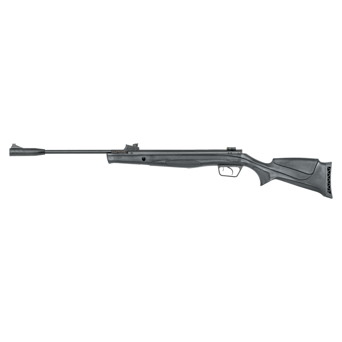Carabine Umarex R-Force 19,9 J vue de profil sur fond transparent