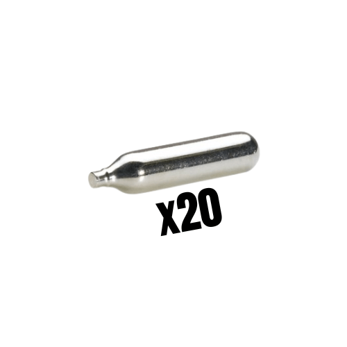 Airsoft SWISS ARMS Cartouche De CO2 X 50 – Recharge Pour Répliques, Projectile, Qualité Suisse