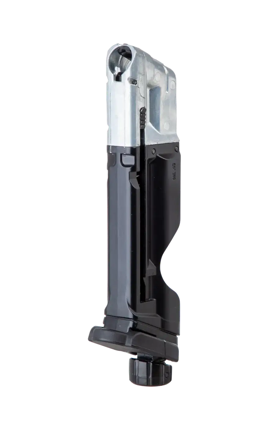 Chargeur d'Urgence SFP9 T4E CAL 43 HECKLER & KOCH, conçue pour une réactivité rapide et une autonomie prolongée.