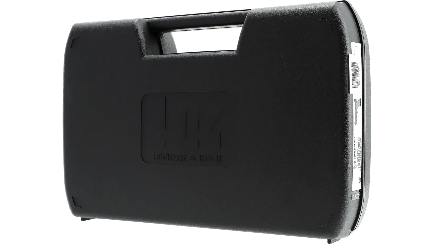 Boîtier de transport noir pour PIST HK SFP9 T4E CAL 43 5 J de Heckler & Koch.