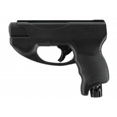 PIST T4E TP50 COMPACT GEN2 CAL 50 - 11 J pistolet CO₂ non létal, format compact avec poignée ergonomique.