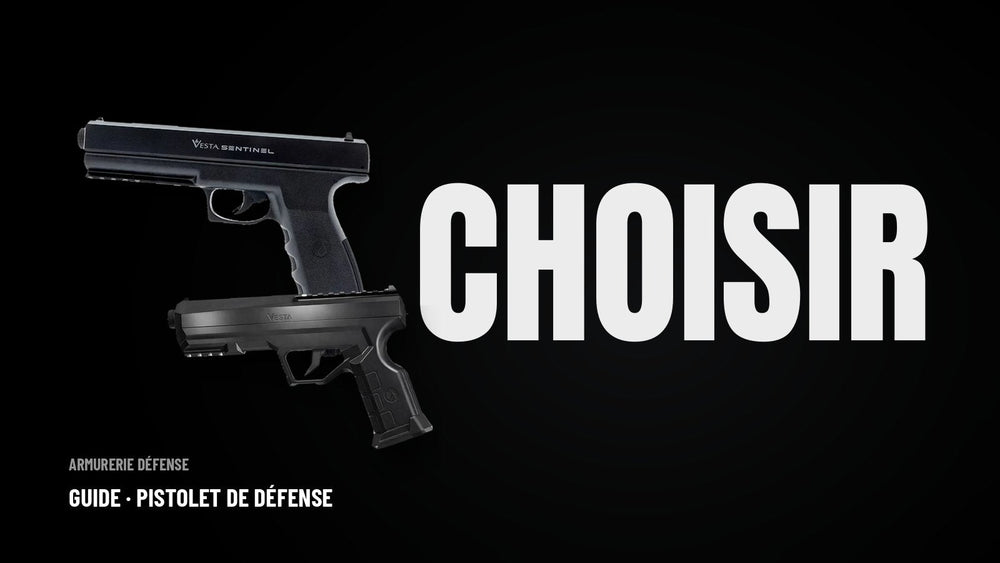 Pistolet de défense : comment choisir ? Calibre, puissance et modèle — Armurerie Défense