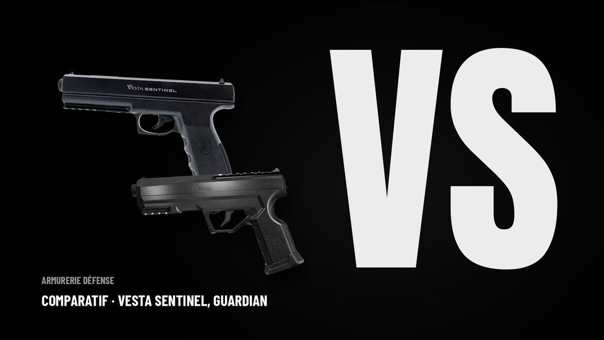 Vesta Sentinel, Guardian ou PDW50 : quel pistolet de défense Vesta choisir ? — Armurerie Défense