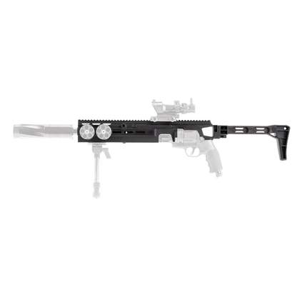 Kit de conversion carabine pour T4E TR68, transformation du pistolet en carabine de défense non létale.