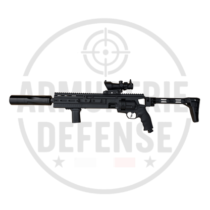 Pack complet T4E TR68 cal.68 Pistolet de Défense Non Létale avec accessoires, configuration complète et optimale.