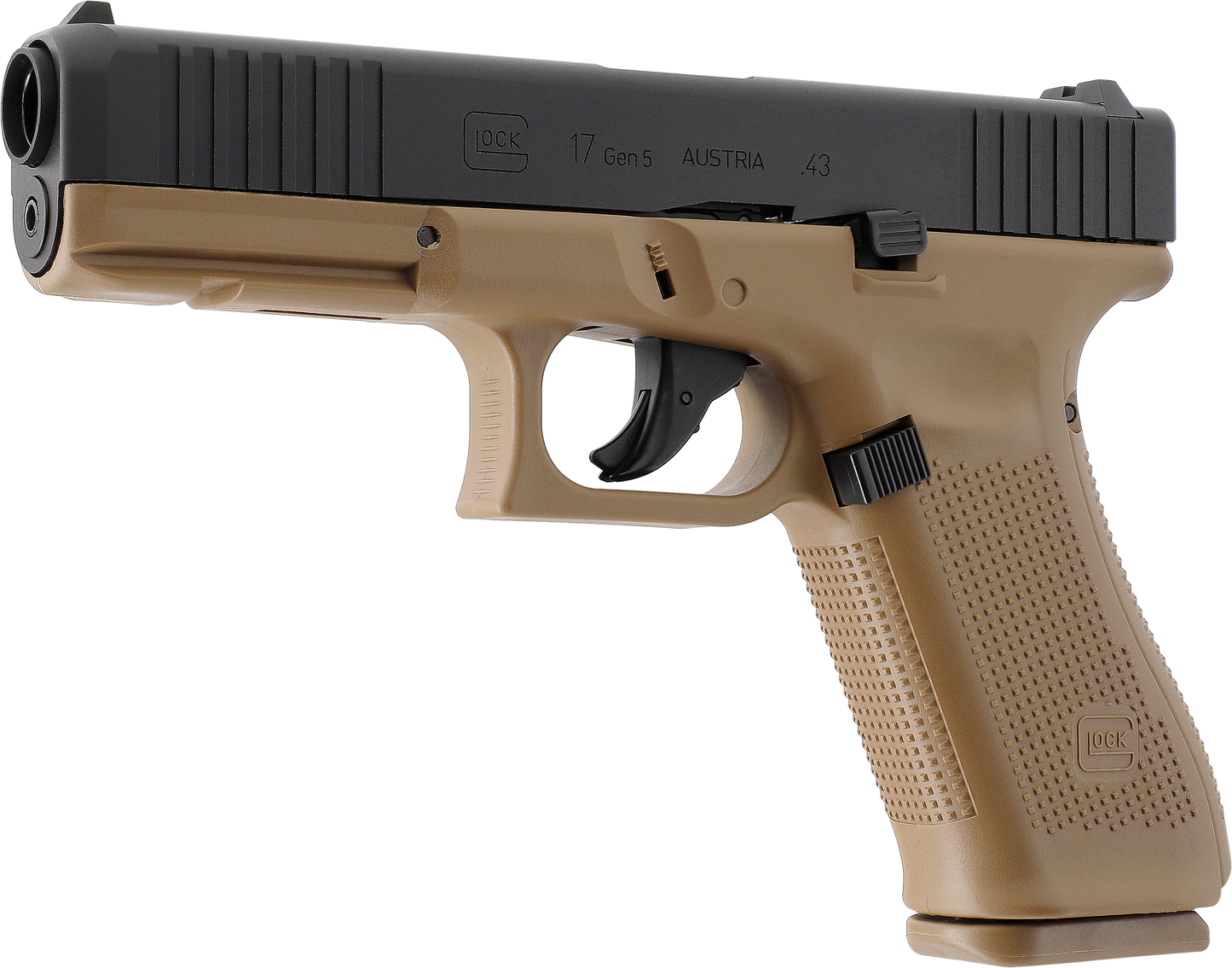 PIST GLOCK 17 GEN5 CAL 43 PAINTBALL T4E COYOTE FRENCH ARMY