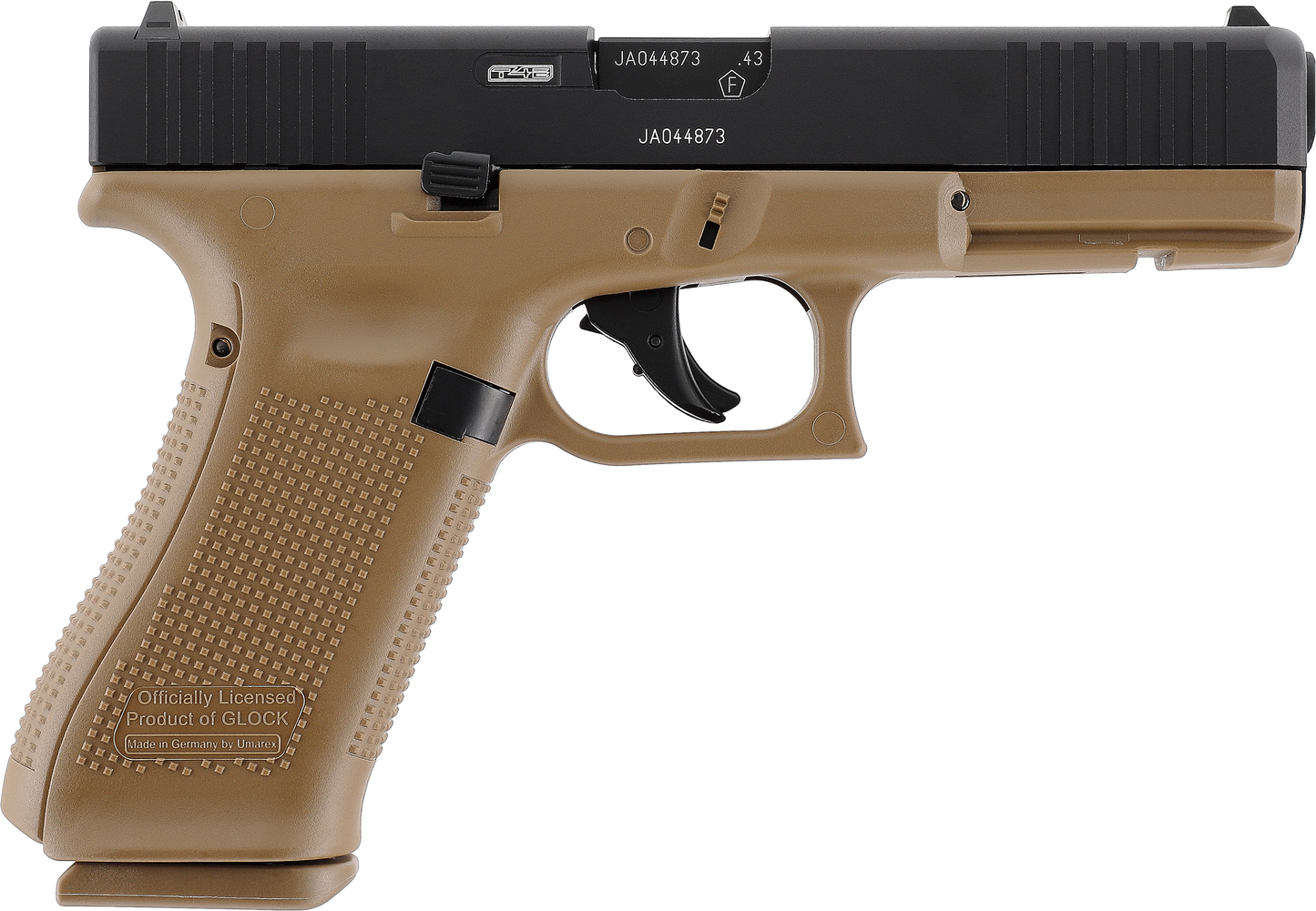 PIST GLOCK 17 GEN5 CAL 43 PAINTBALL T4E COYOTE FRENCH ARMY