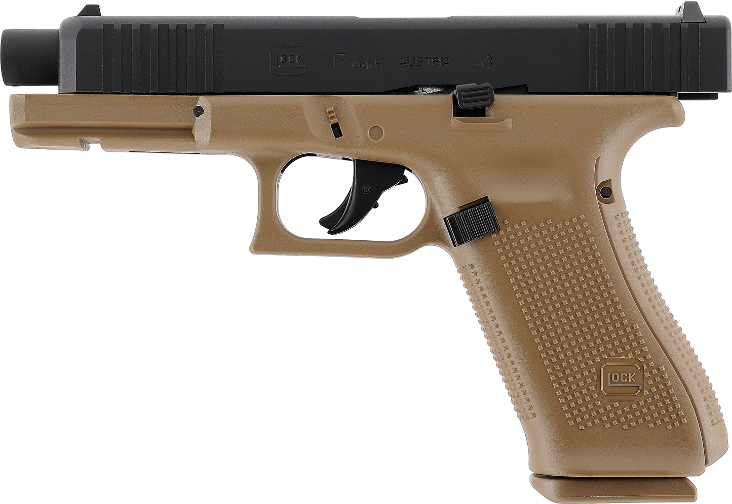 PIST GLOCK 17 GEN5 CAL 43 PAINTBALL T4E COYOTE FRENCH ARMY