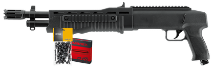 PACK PRET A TIRER T4E HDX68 CAL 68 - 7,5J (100 BILLES ET 5 CARTOUCHES CO2)