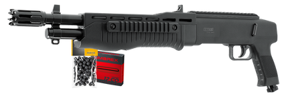 PACK PRET A TIRER T4E HDX68 CAL 68 - 7,5J (100 BILLES ET 5 CARTOUCHES CO2)