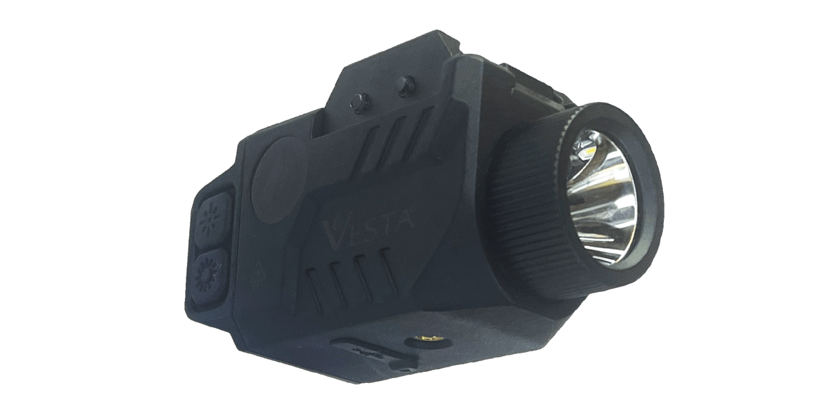 Vesta Defense C1 Lampe + Laser 21mm USB 500lm étanche IPX4