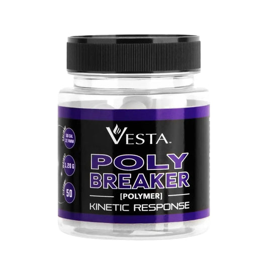 Balles polymères VESTA POLYBREAKER CAL.50