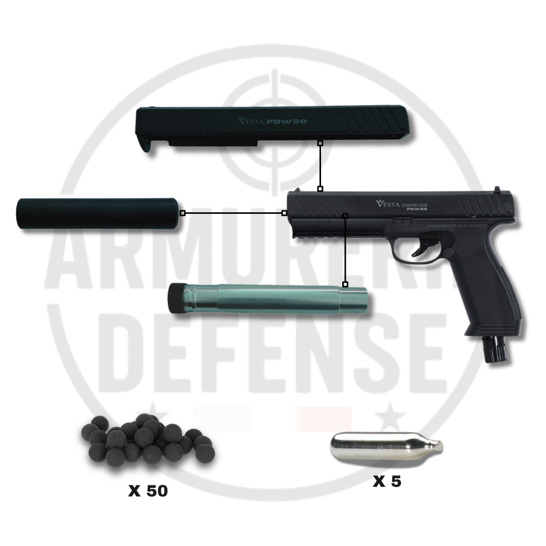 VESTA PDW50 Pack Pistolet + Tachyon-P