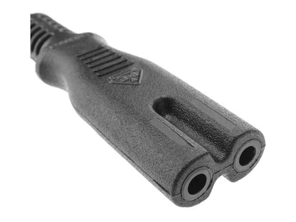 Câble d'alimentation, avec prise EU Connecteur C7, type C (22cm long)