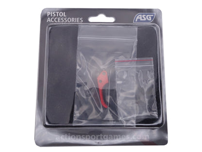 ASG Détente Custom SAO anodizée rouge pour CZ SP-01 Shadow