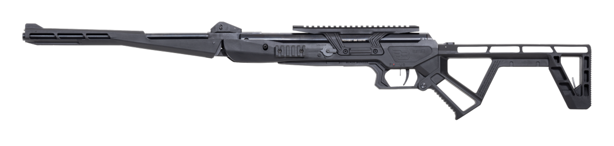 Black Bunker Carabine Pliante BM8 4.5mm Noir Break barrel 19.9J