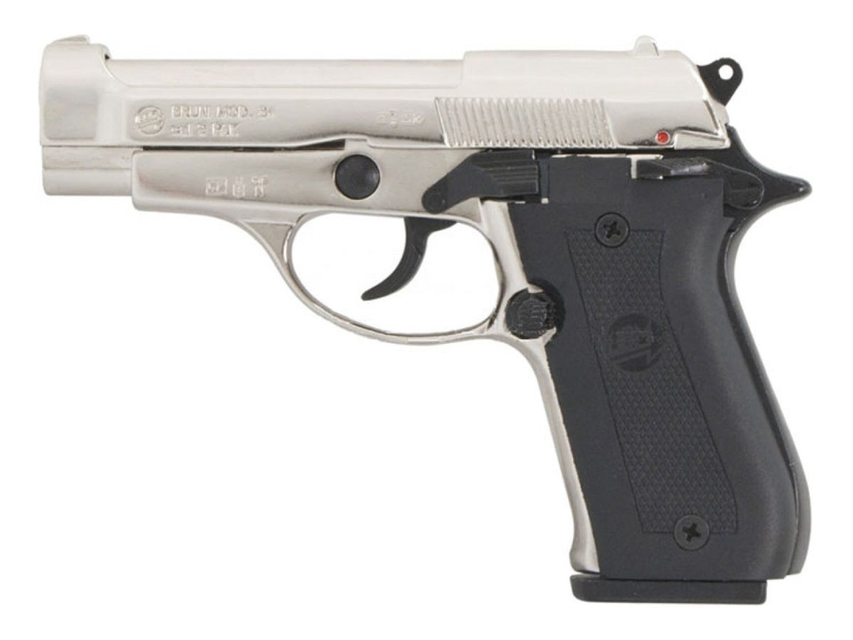 Bruni 84 9mm P.A.K Nickel C12