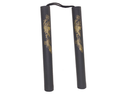Nunchaku Mousse Noir 29cm dia. 3.1cm Corde 13cm