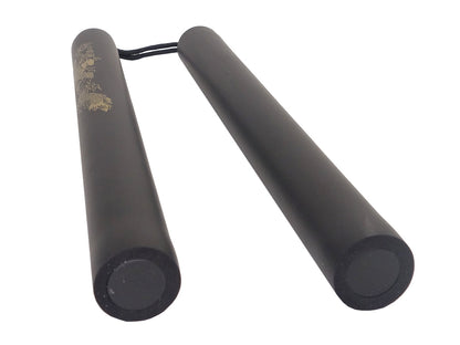 Nunchaku Mousse Noir 29cm dia. 3.1cm Corde 13cm