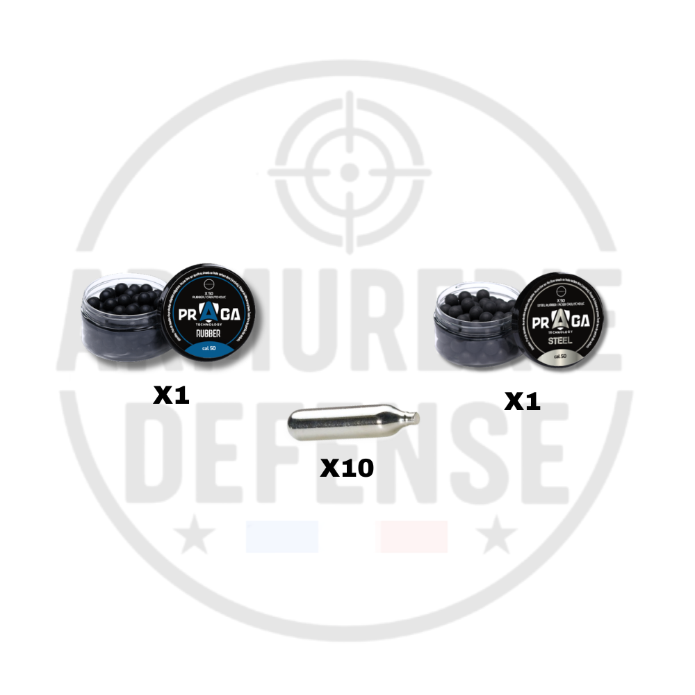 Pack complet TP50 Compact cal.50 11J