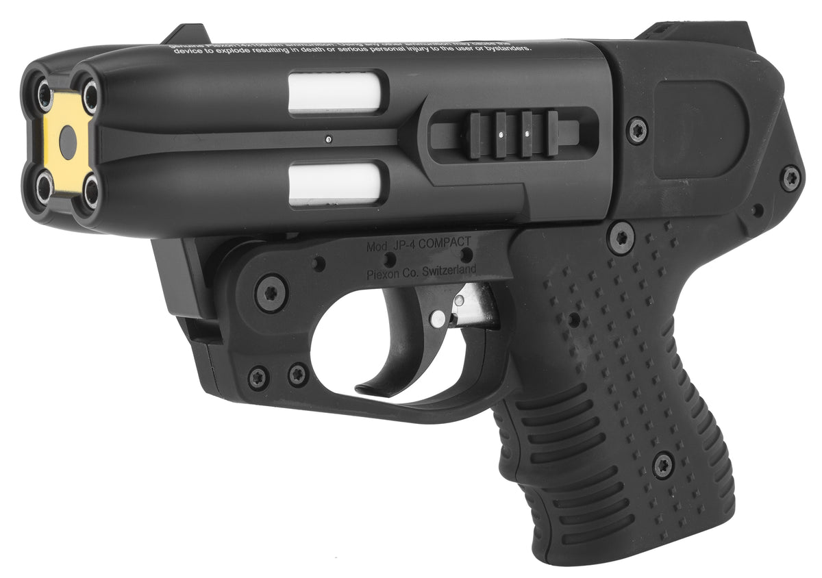 PIEXON JPX4 Compact pistolet lanceur poivre 4 coups noir + 4 cartouches