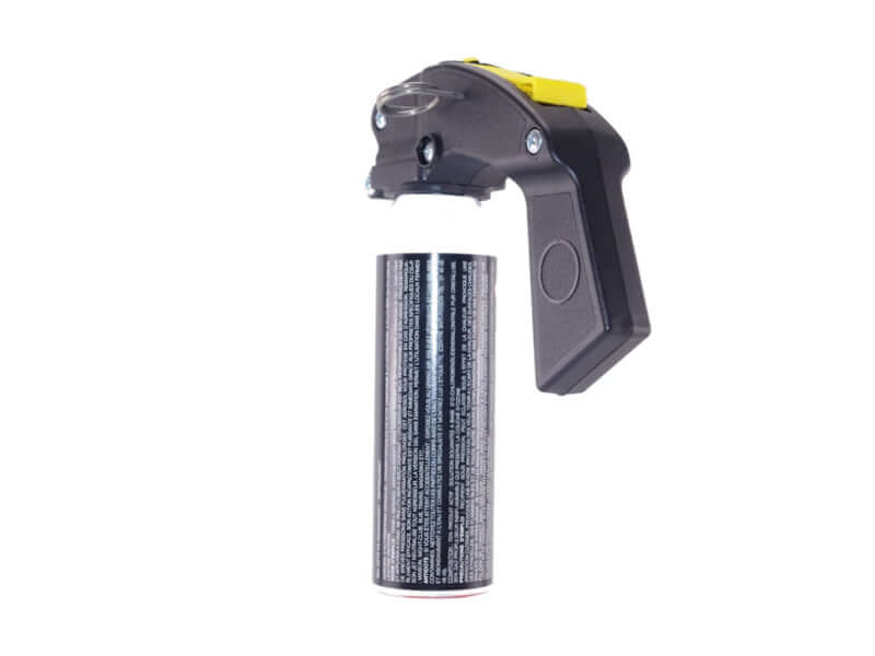 Aérosol de défense GEL 100ML CS Poignée Standard avec poignée de maintien, conçu pour une diffusion large.
