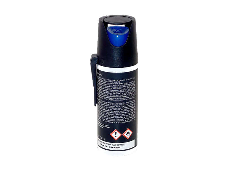 Aérosol de défense GEL 50ML OC Red Pepper, spray de défense au gel poivré pour la protection personnelle.