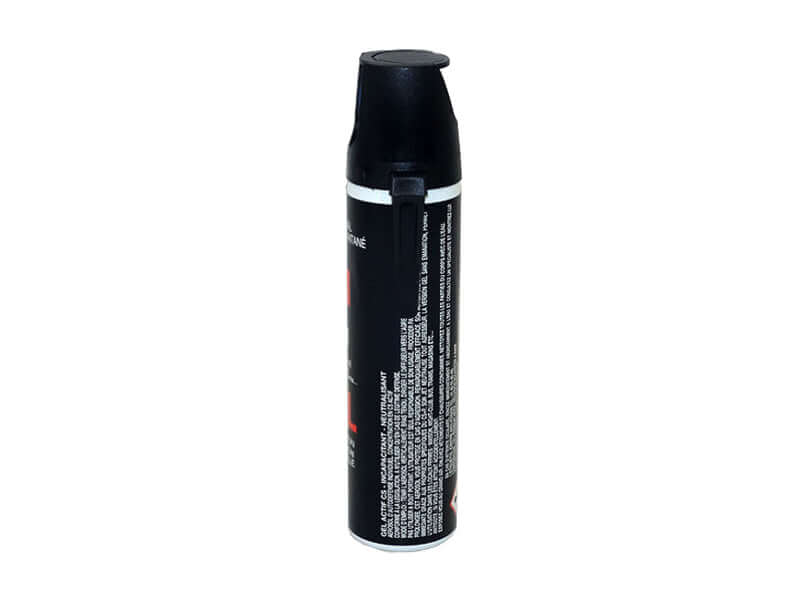 Aérosol de défense GEL 75ML CS - spray lacrymogène de défense personnelle, format portable.
