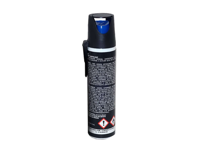 Aérosol de défense GEL 75ML OC Red Pepper, spray de défense puissant avec gel à base de poivre.