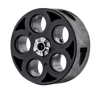 BARILLET T4E TR68 CAL 68 – Barillet de rechange pour revolver T4E TR68 en polymère haute résistance.