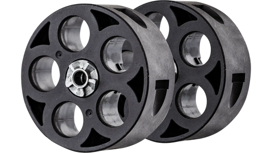 BARILLET T4E TR68 CAL 68 X2 – Barillets de rechange en polymère pour revolver T4E TR68.