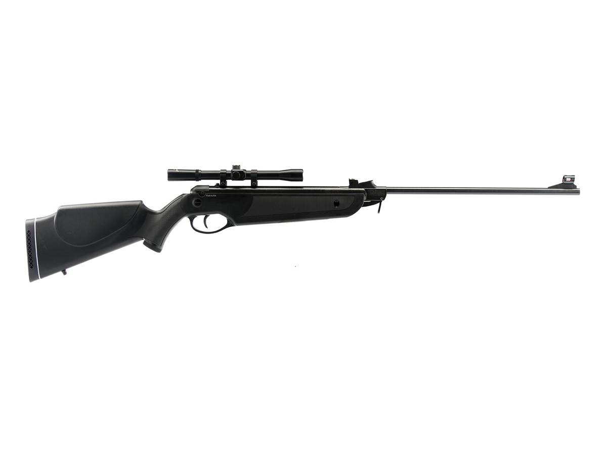 Beeman Carabine BAY CAT 4.5mm Break barrel Synthétique 16J vue latérale, idéale pour le tir de loisir et l'initiation.