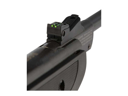 Beeman Carabine BAY CAT 4.5mm Break barrel Synthétique 16J view of green sight on barrel