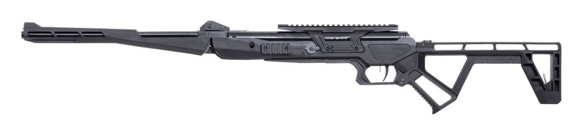 Black Bunker Carabine Pliante BM8 4.5mm Break barrel 19.9J - carabine à air comprimé pliante et compacte