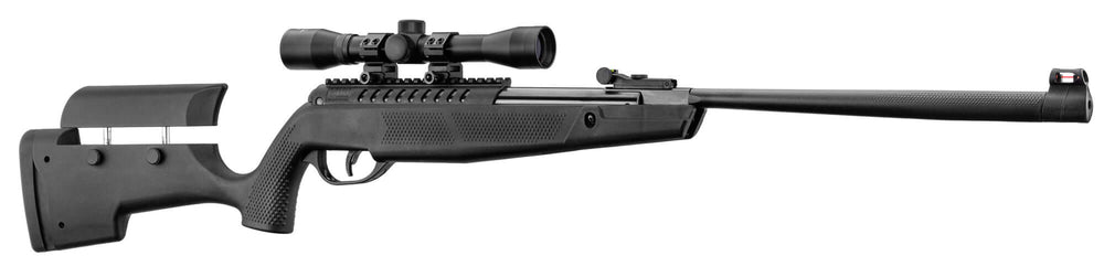 BLACKOPS Benning Carabine 4.5mm(.177) Noir 16J + Lunette 4x32 vue latérale du produit.