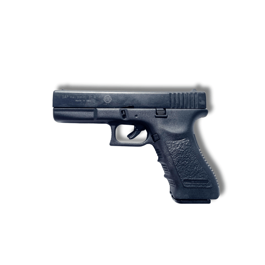 Bruni Maxi 9mm P.A.K Noir C12, arme de défense au design tactique, chambré en 9 mm P.A.K.