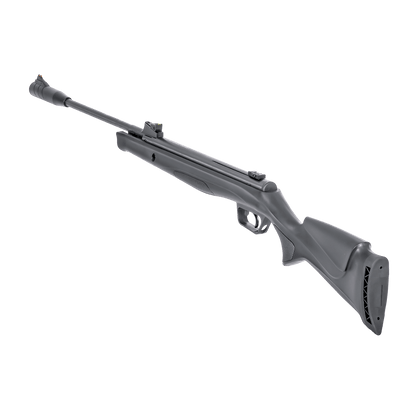 Carabine Umarex R-Force 19,9 J à air comprimé avec technologie de piston à gaz pour une précision optimale.