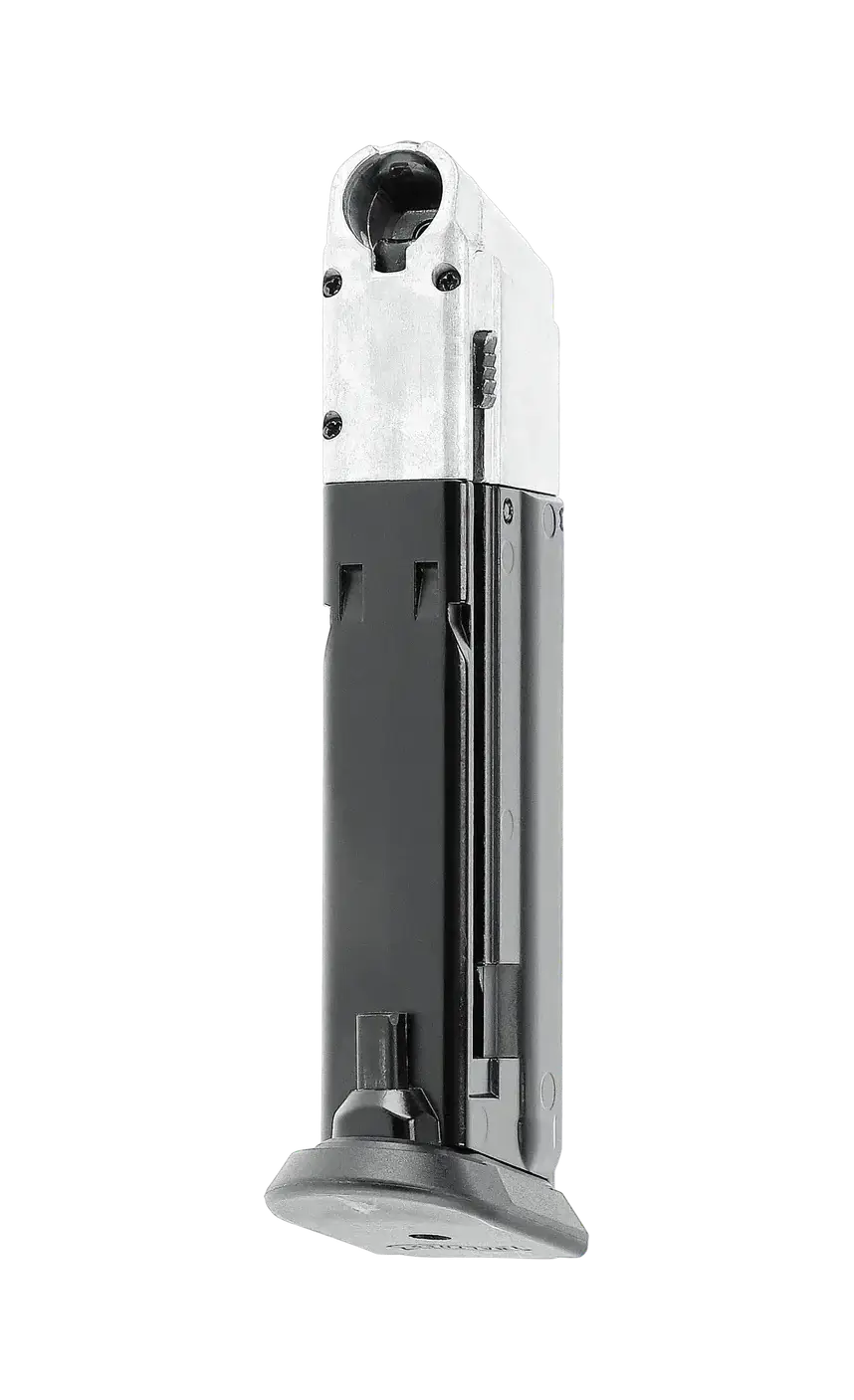 Chargeur PDP COMPACT 4'' T4E CAL 43 WALTHER – Chargeur de rechange pour pistolet T4E en calibre .43