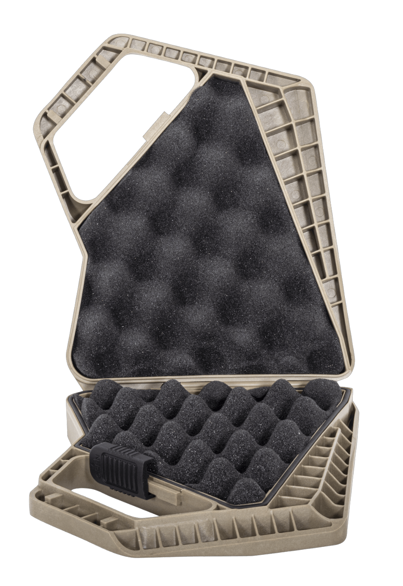 Black Bunker Carabine Pliante BM8 4.5mm Break barrel 19.9J protective storage case with foam interior