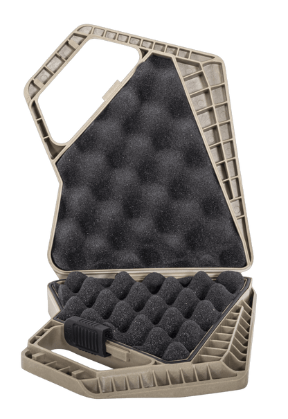 Black Bunker Carabine Pliante BM8 4.5mm Break barrel 19.9J protective storage case with foam interior