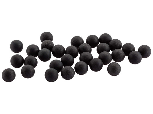 Concorde Defender Bouteille de balles Caoutchouc Cal 0.50 (x50) - balles caoutchouc noires pour lanceurs de défense.