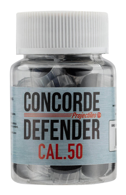 Concorde Defender Bouteille de balles de précision Cal 0.50 (x30) pour tir stable et centré.